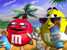 m&ms r cool the red&yellow won r my favorites ;D